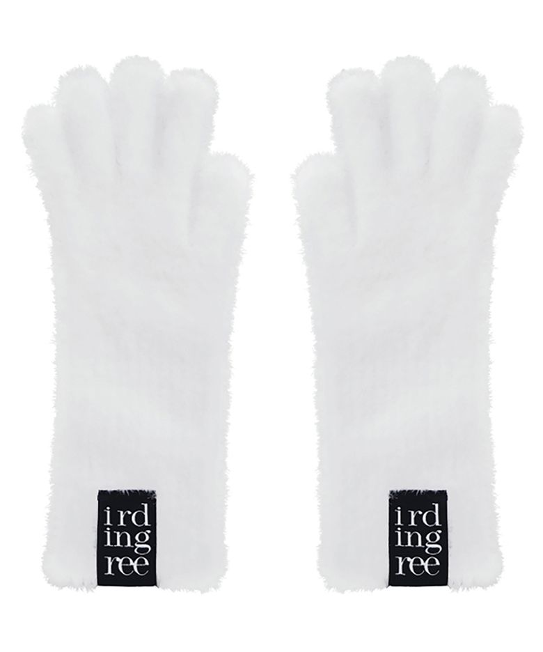TMB Fur Gloves [ White ]