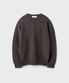 CASHMERE WOOL CREWNECK KNIT [MOCHA BROWN]