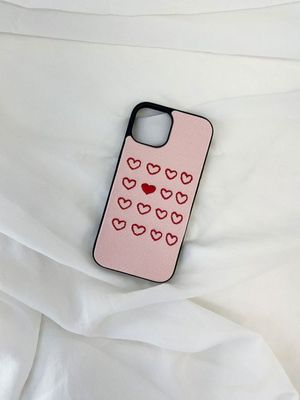 [패브릭 자수 케이스]Heart