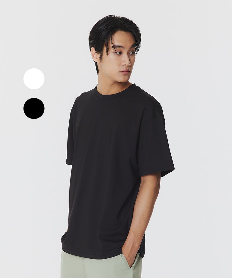 루즈핏 래쉬가드 숏슬리브 (2colors)