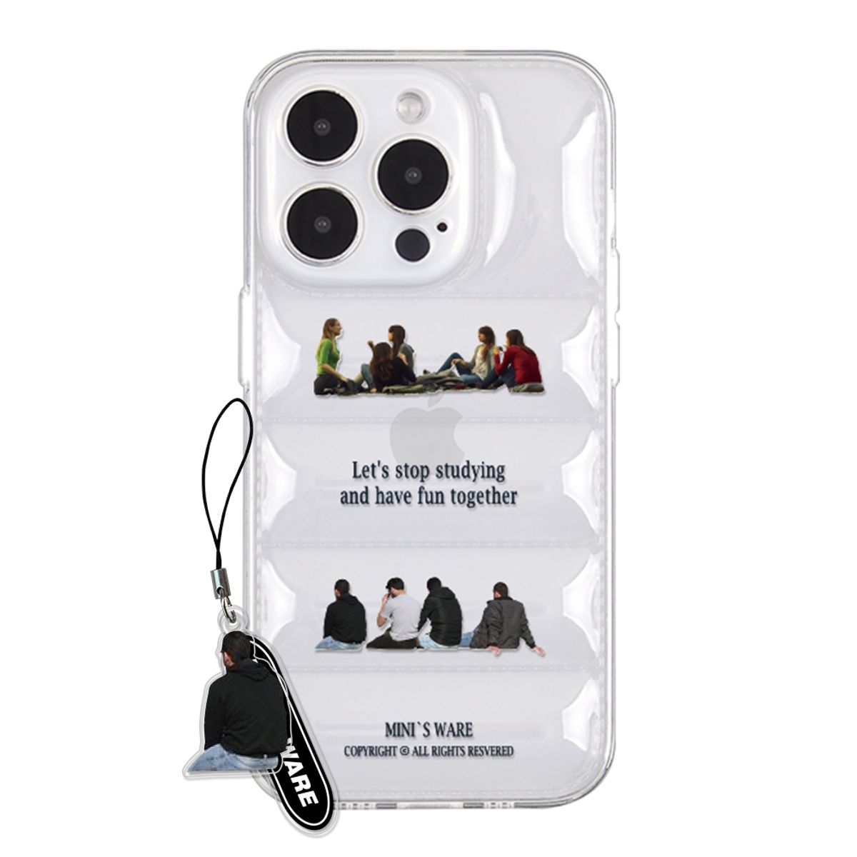 미니스웨어(MINI'S WARE) [아이폰16추가] DO IT PADDING CASE_TOGETHER
