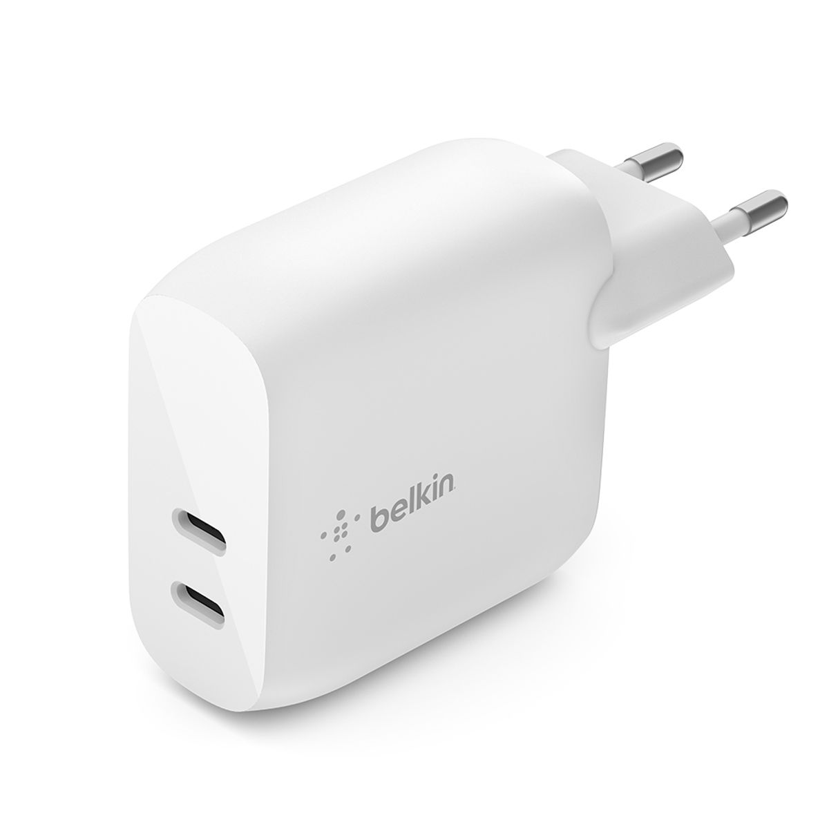 벨킨(BELKIN) 40W 듀얼 USB C타입 PD 3.0 2포트 고속 충전기 WCB006kr