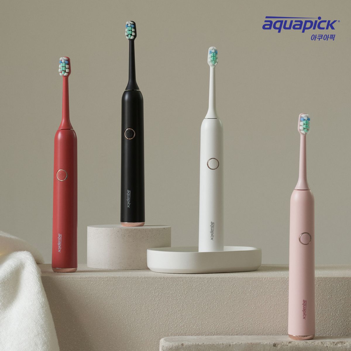 아쿠아픽(AQUAPICK) 음파전동칫솔 AQ-102