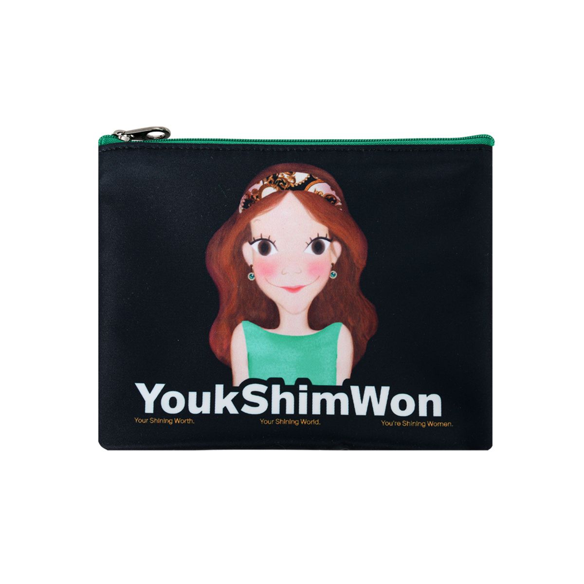 육심원(YOUK SHIM WON) 스퀘어플랫파우치 중 루나