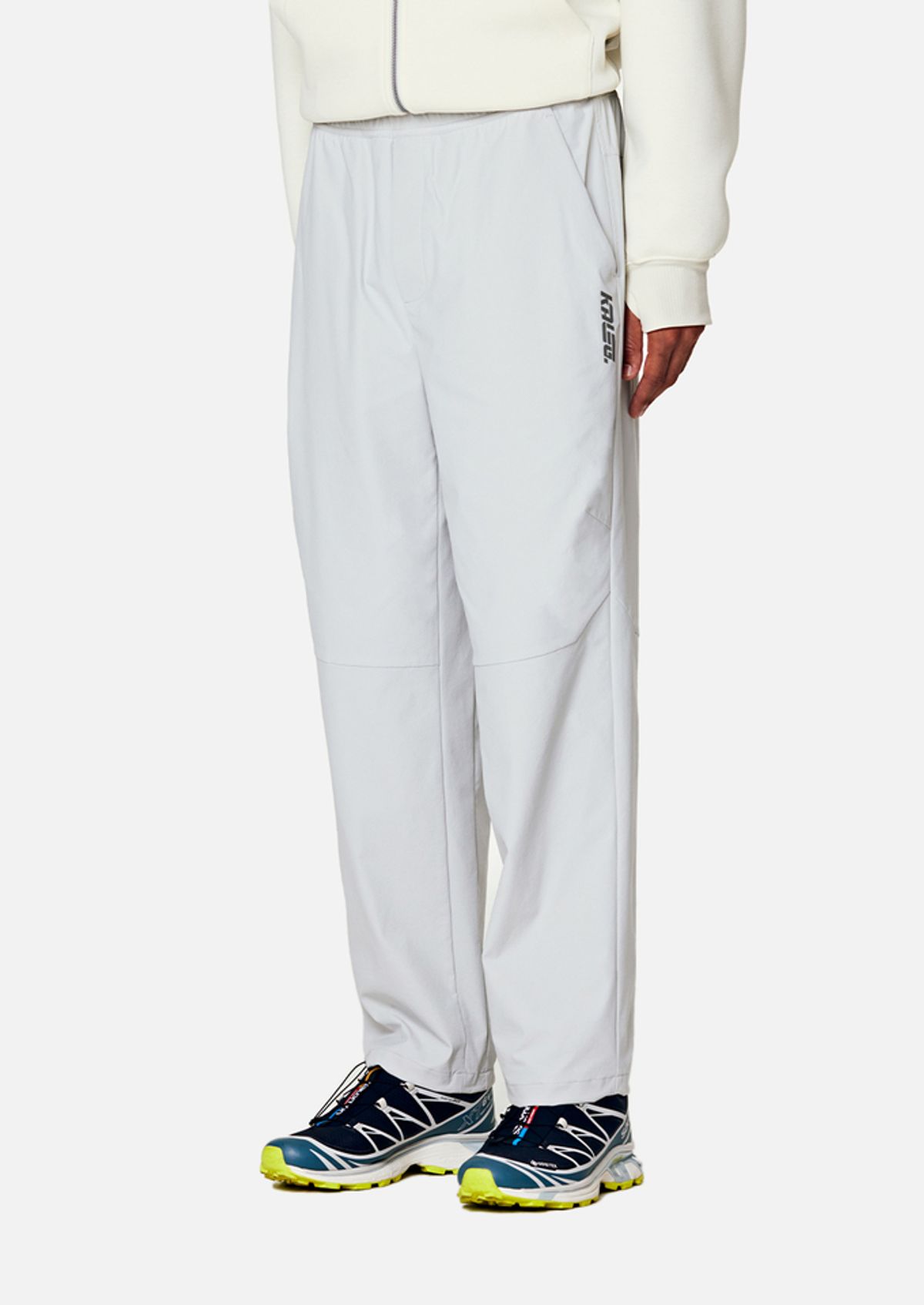 칼렉(KALEG) MENS WARM UP ACTIVE WOVEN PANTS LIGHT GREY