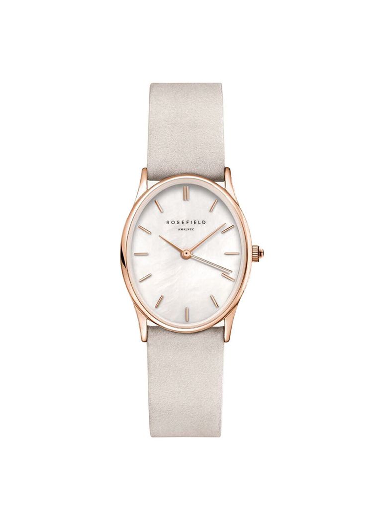 The Oval Pearl Rosegold Taupe