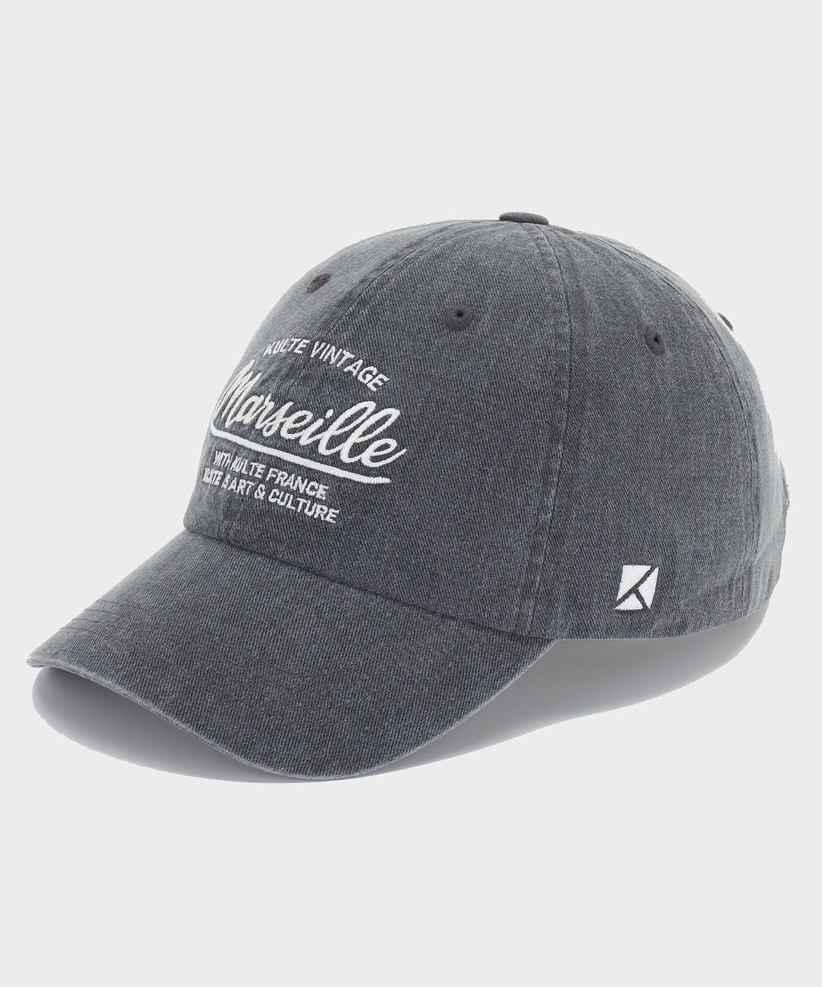 쿨트(KULTE) VINTAGE TAIL WASHING CAP GREY