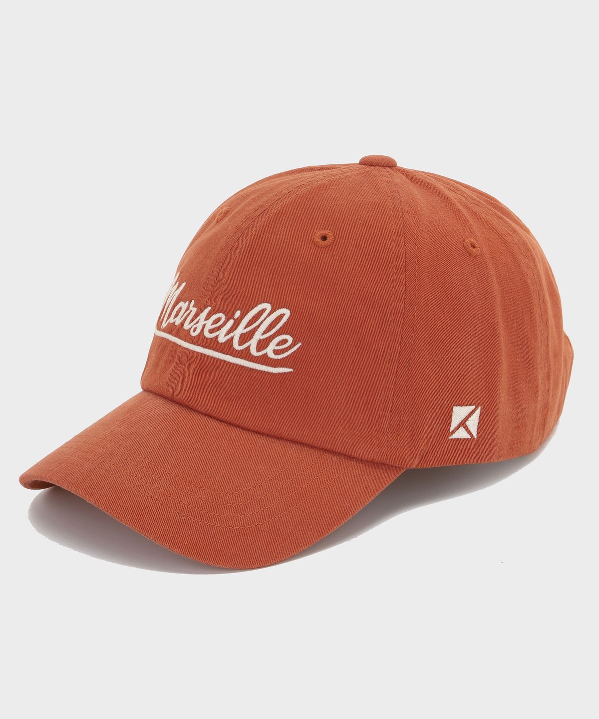 쿨트(KULTE) VINTAGE TAIL PEACH WASHING CAP D.ORANGE