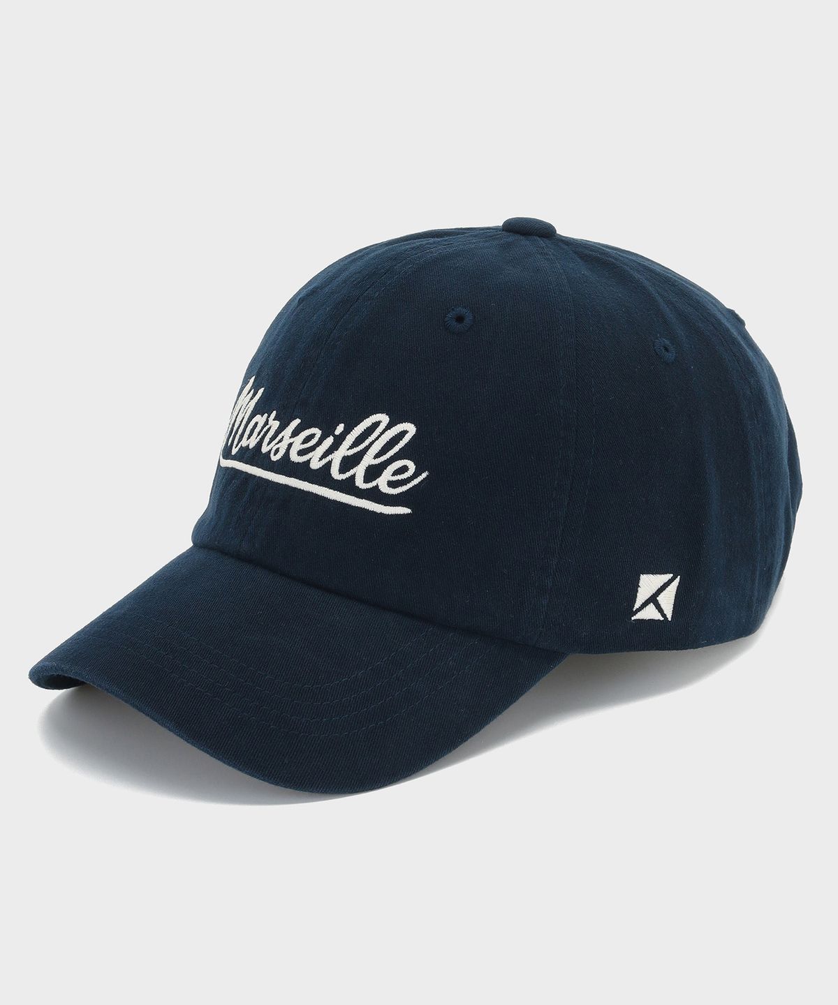 쿨트(KULTE) VINTAGE TAIL PEACH WASHING CAP D.NAVY