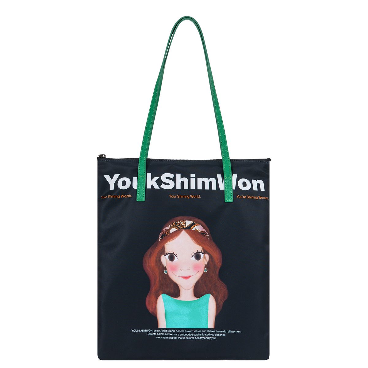 육심원(YOUK SHIM WON) 스퀘어위티백 루나