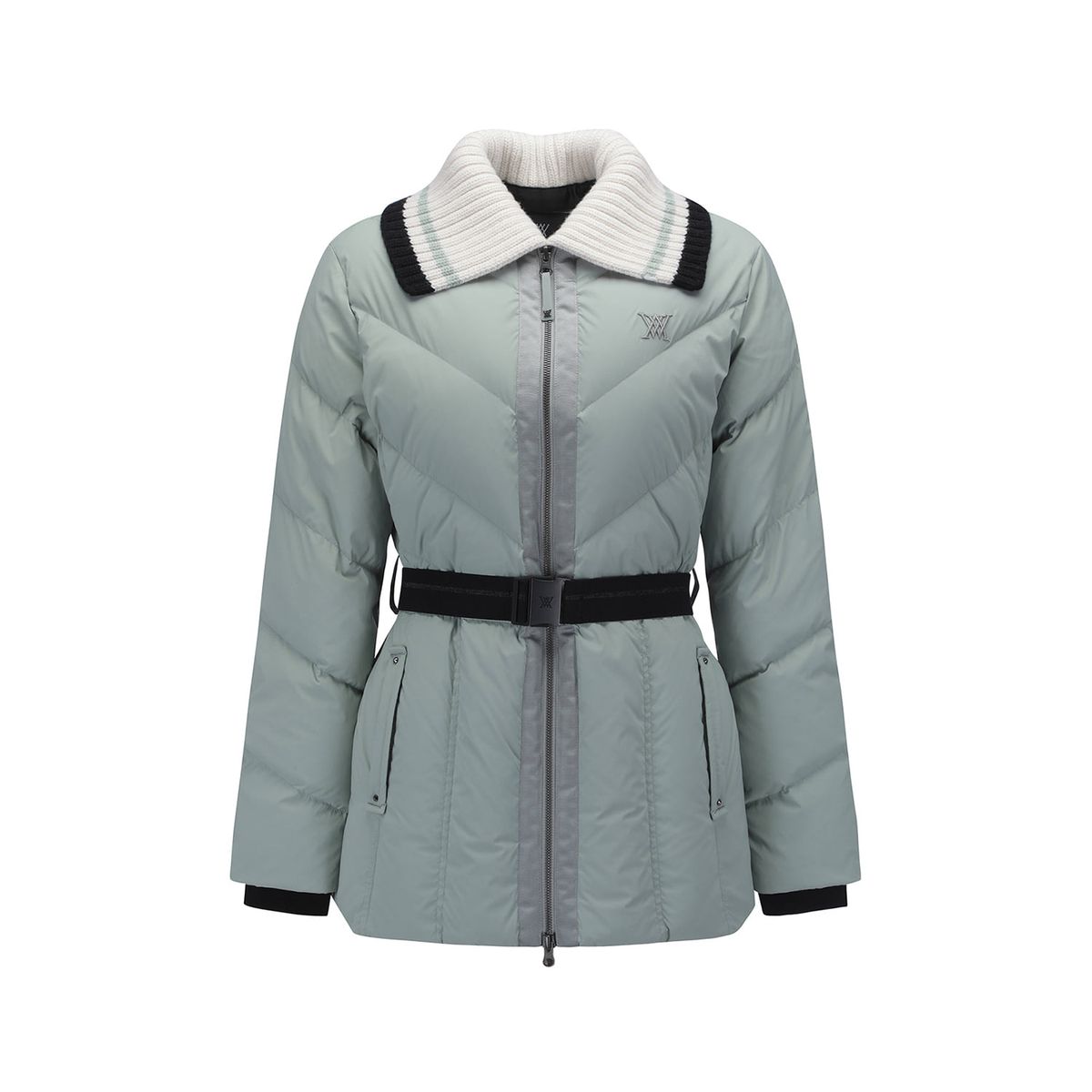 어뉴골프(ANEW GOLF) W KNIT DETACHABLE MEDIUM LENGTH DOWN JK_MT