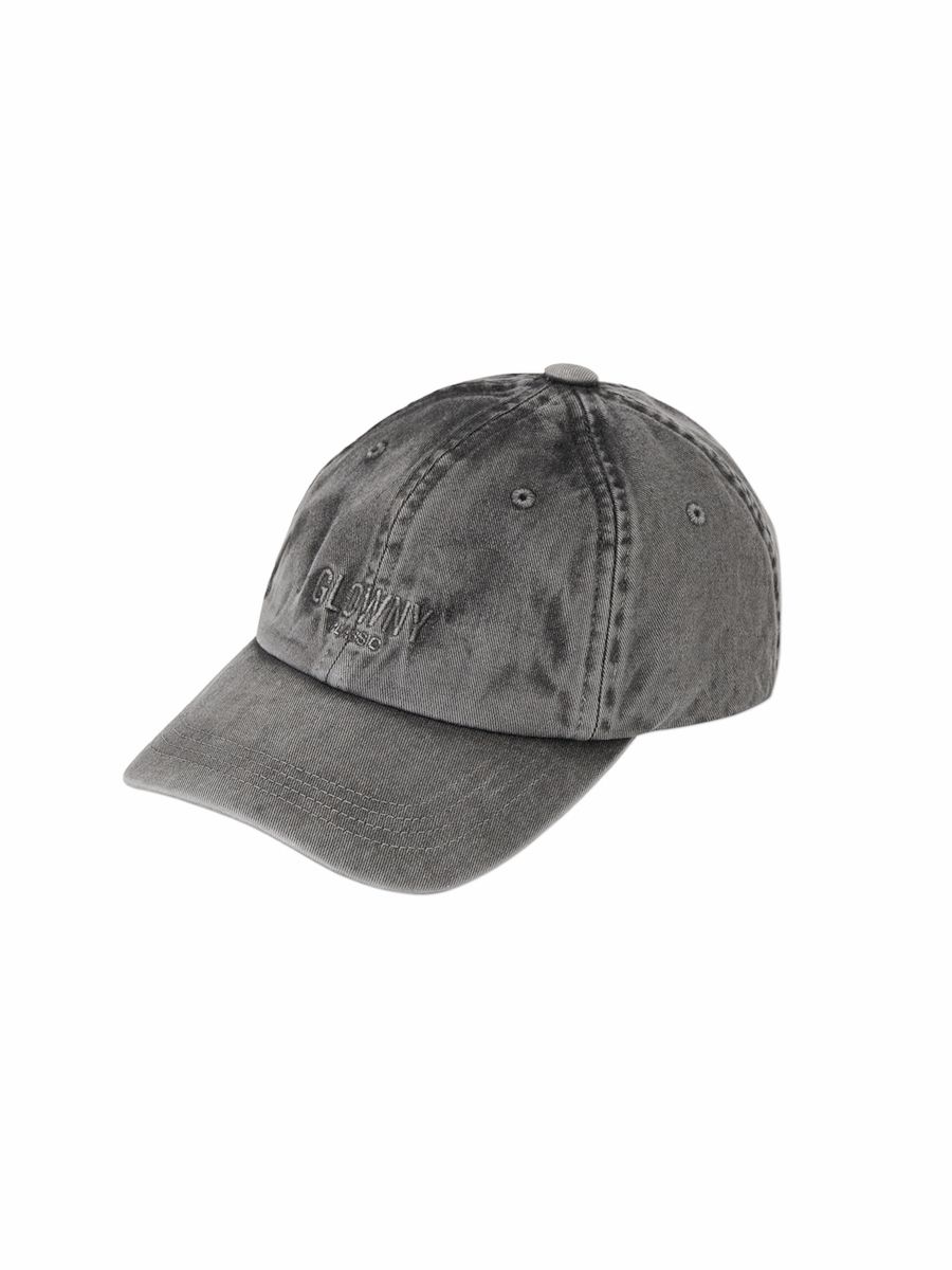 ★GLOWNY★G CLASSIC WASHED BALL CAP (GRAY)★正規品/直送料込 MUSINSA | GLOWNY G CLASSIC WASHED BALL CAP (CHARCOAL)