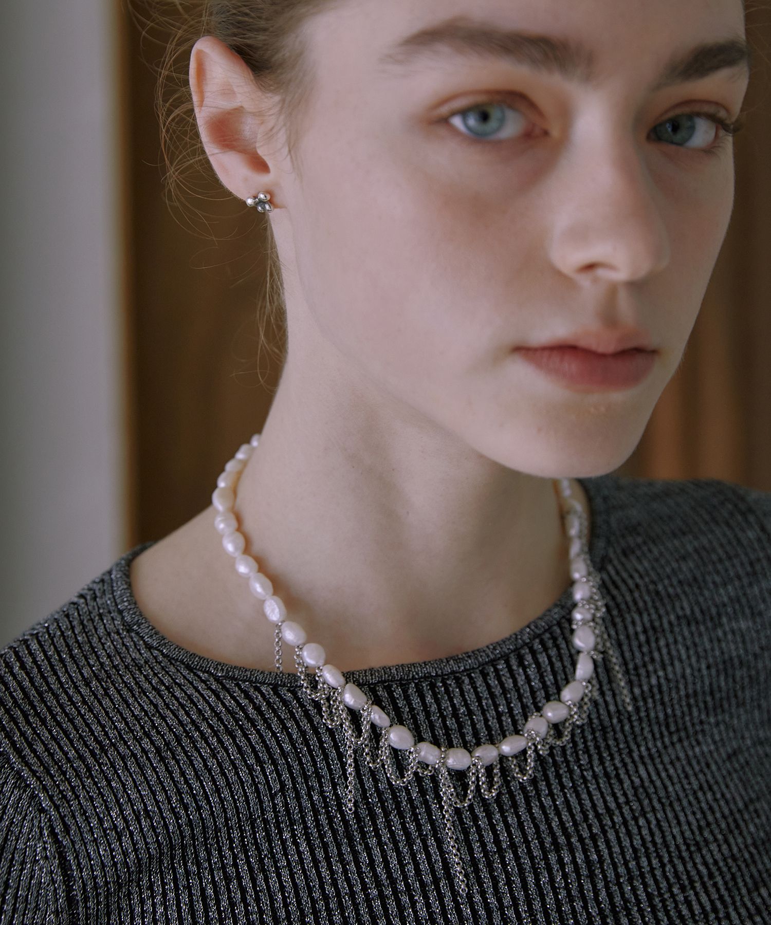 【Third Movement】antique pearl necklace▲aespa着用 MUSINSA | THIRD MOVEMENT antique pearl necklace