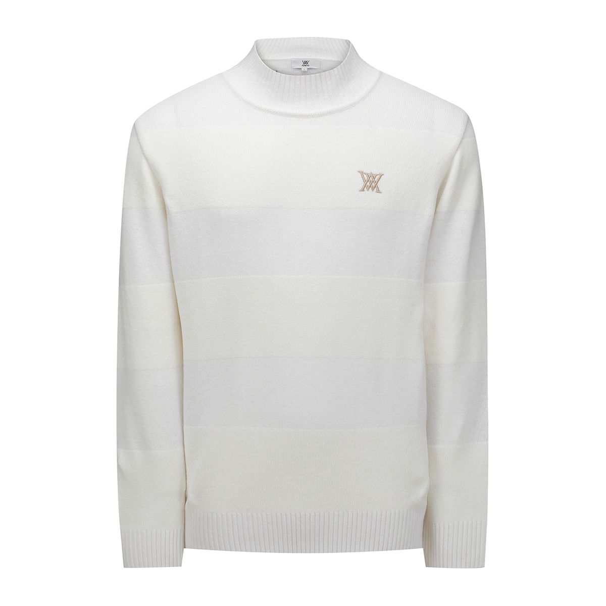 어뉴골프(ANEW GOLF) MEN KNIT BLOCK HIGH NECK SWEATER_IV