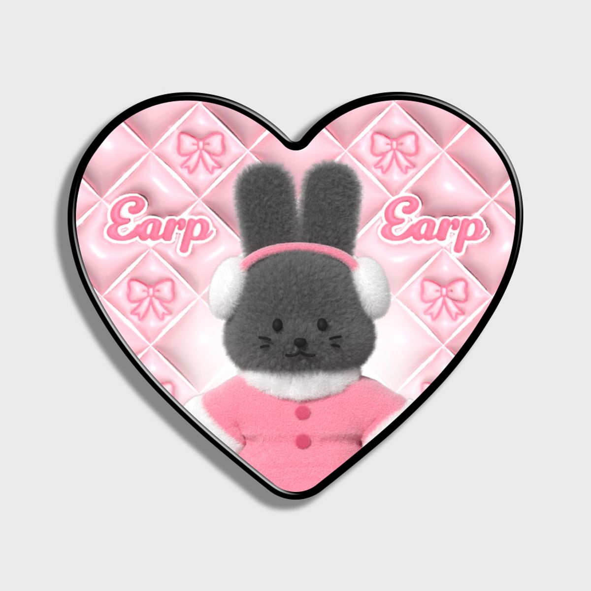 어프어프(EARPEARP) 스너글 포포-PINK(하트톡)