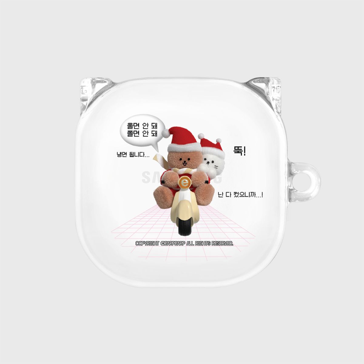어프어프(EARPEARP) 라이더 산타 코비 치치(버즈-클리어하드)