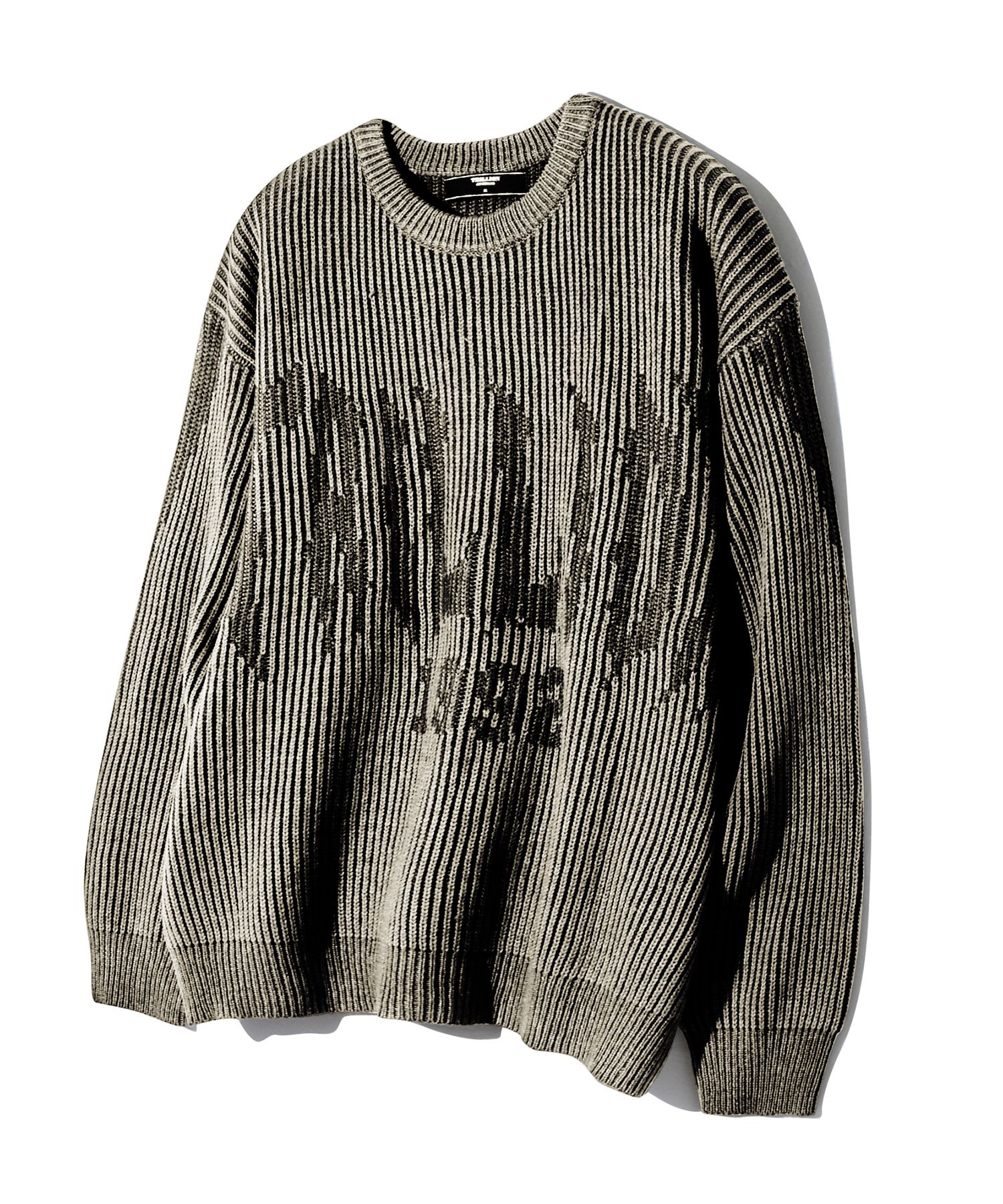 ★関税込★TRILLION★WASHABLE TWO TONE CREW NECK GRAPHIC KNIT MUSINSA | TRILLION Washable two-tone crewneck graphic knit