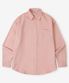 솔리드 링클프리 루즈핏 무지 셔츠 핑크