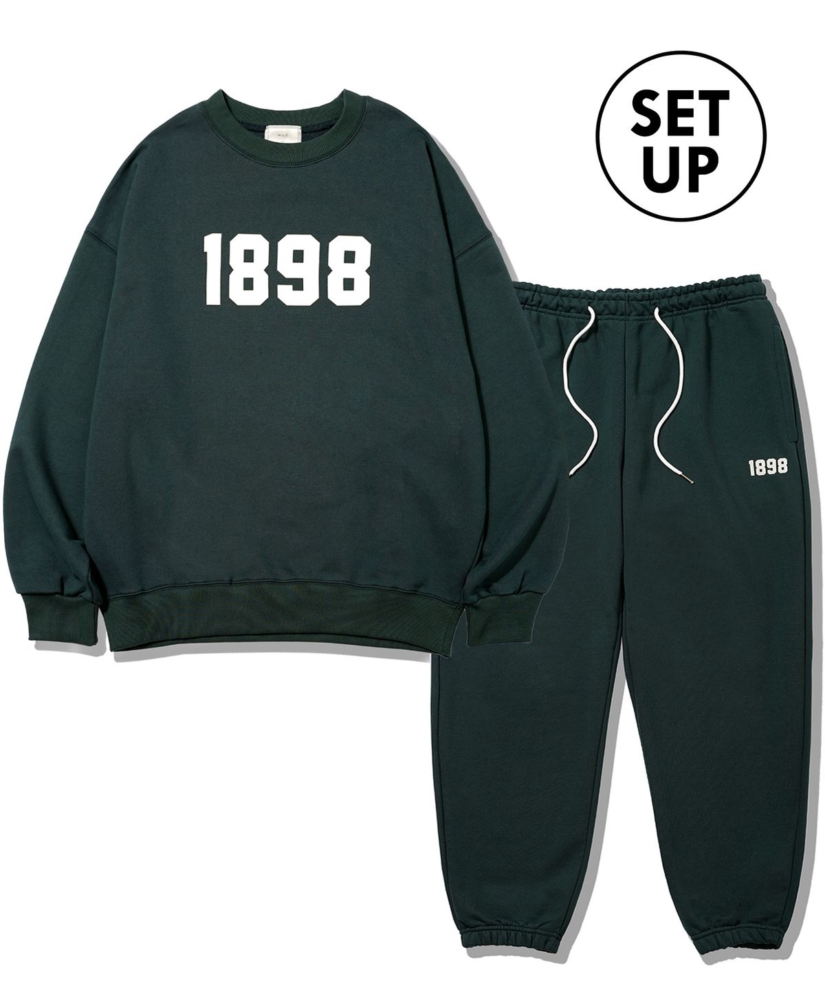 더마일(THEMILE) [SET]1898 GARMENTS SWEAT [GREEN]