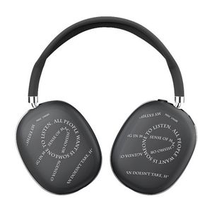 TEXT AIRPODS MAX CLEAR CASE_LISTEN WHITE [에어팟맥스-클리어젤리]