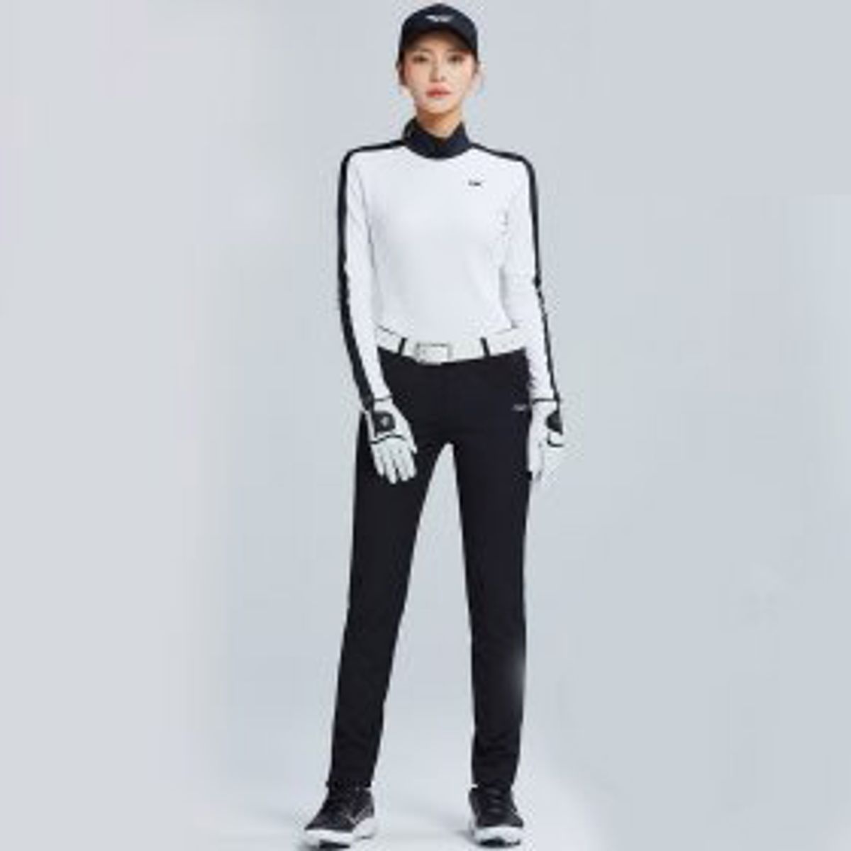 피지알(PGR) 지퍼 포인트 팬츠 블랙 GP-2078