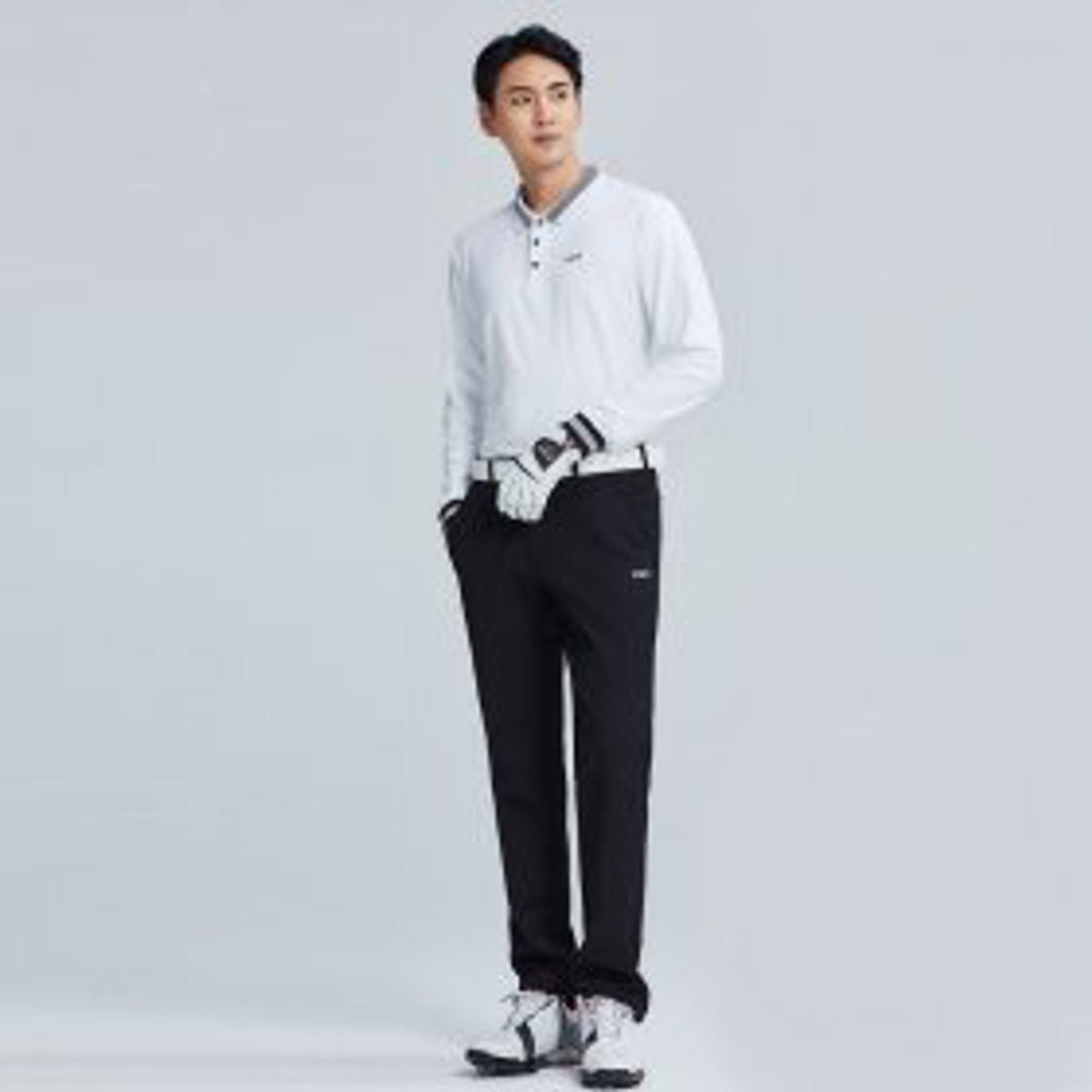 피지알(PGR) 심플 팬츠 블랙 GP-1077