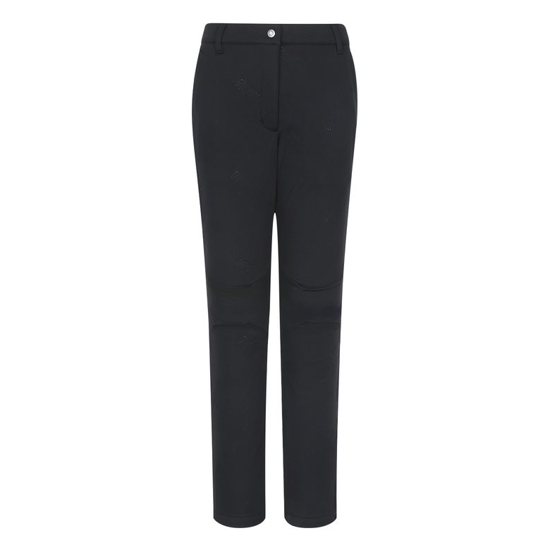 Logo Quilting Basic Pants_Black