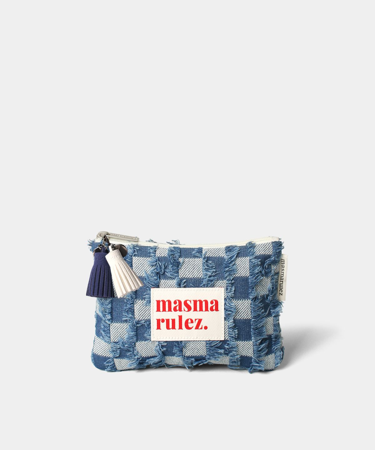 마스마룰즈(MASMARULEZ) Basic pouch _ Rough Denim