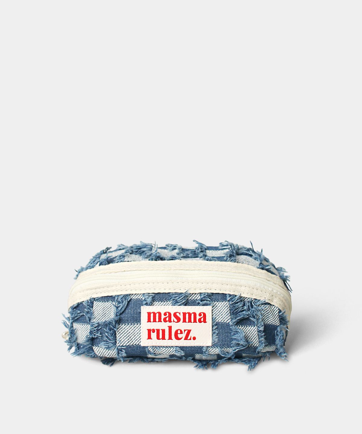 마스마룰즈(MASMARULEZ) 180도 Hapoom cosmetic pouch _ Rough Denim