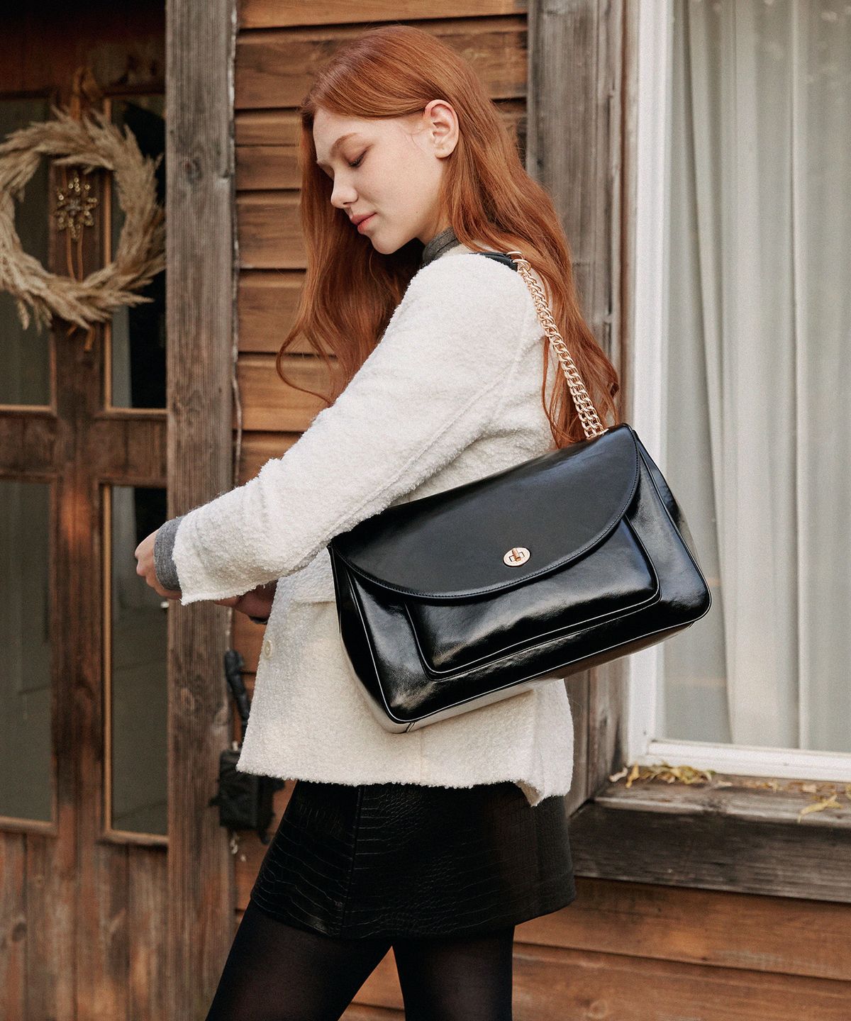 벨류엣(VALLUAT) Vere bag_Black