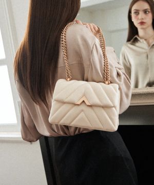 Anne bag_White Beige