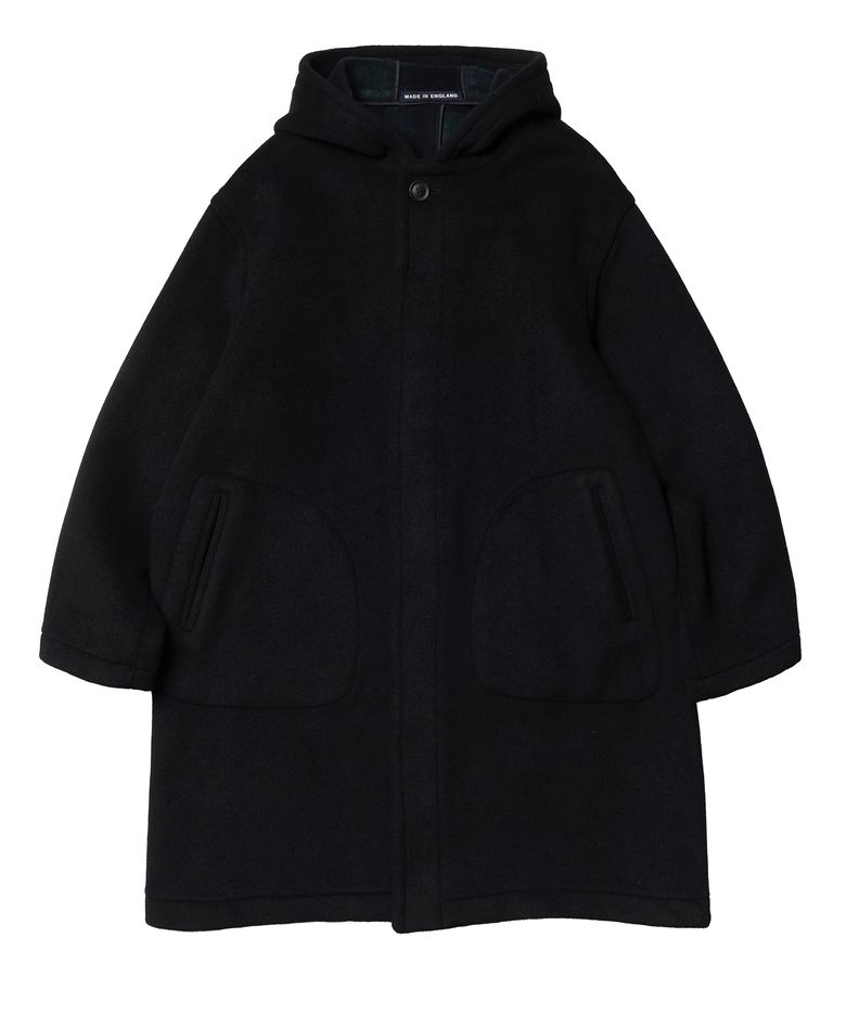 Seaton Mens Oversize Coat - Black BW A41