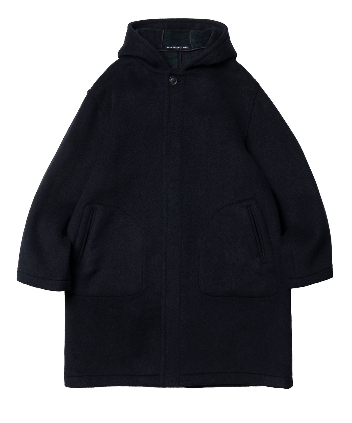 런던트레디션(LONDONTRADITION) Seaton Mens Oversize Coat - Navy BW A06