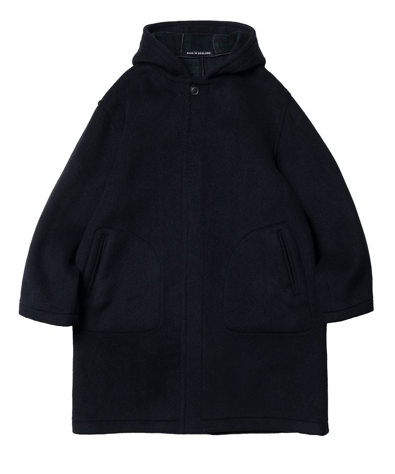 Seaton Mens Oversize Coat - Navy BW A06