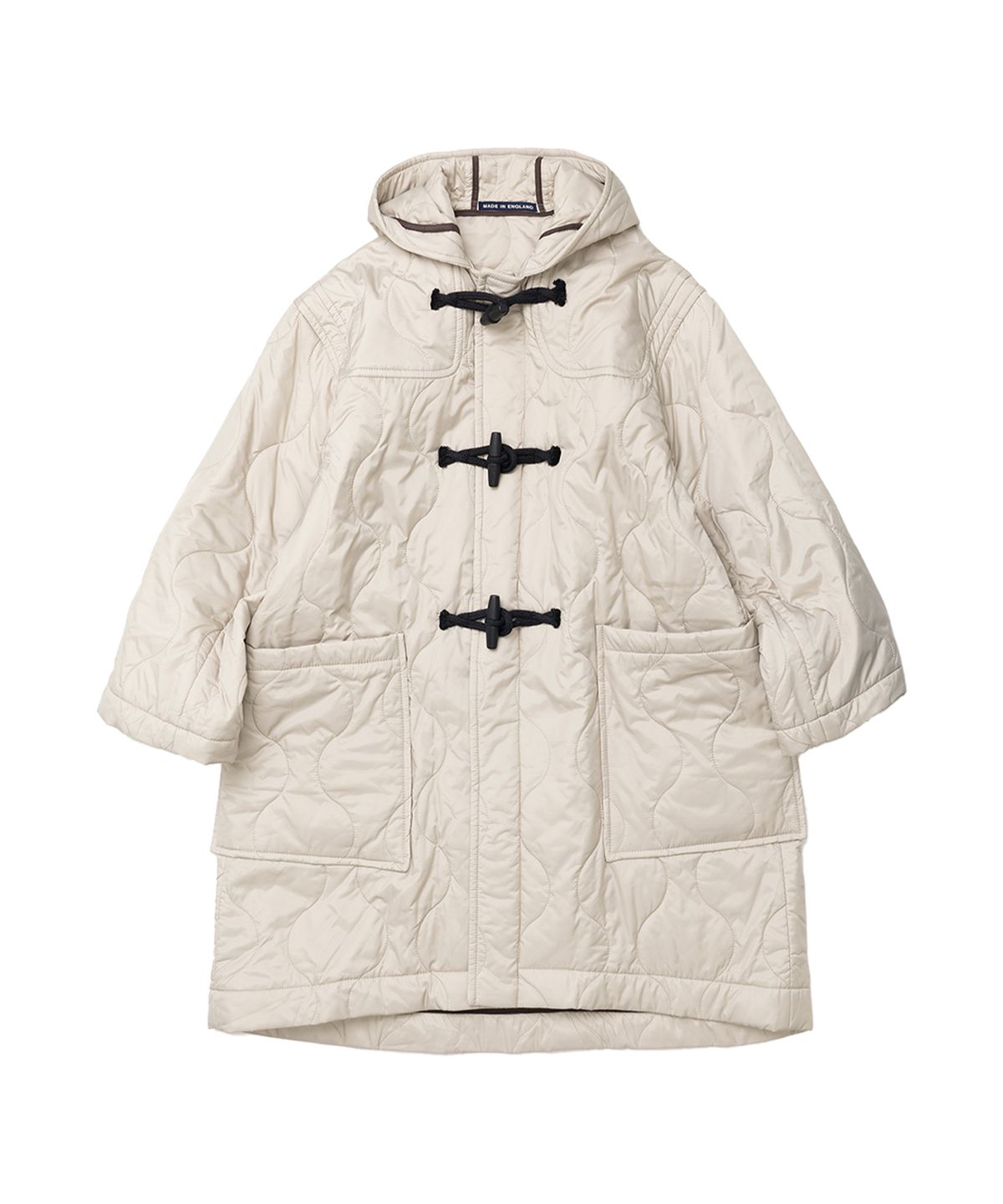런던트레디션(LONDONTRADITION) Melina Ladies Quilted Coat - Natural Clay
