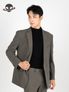 베이식 싱글 블레이저  브라운