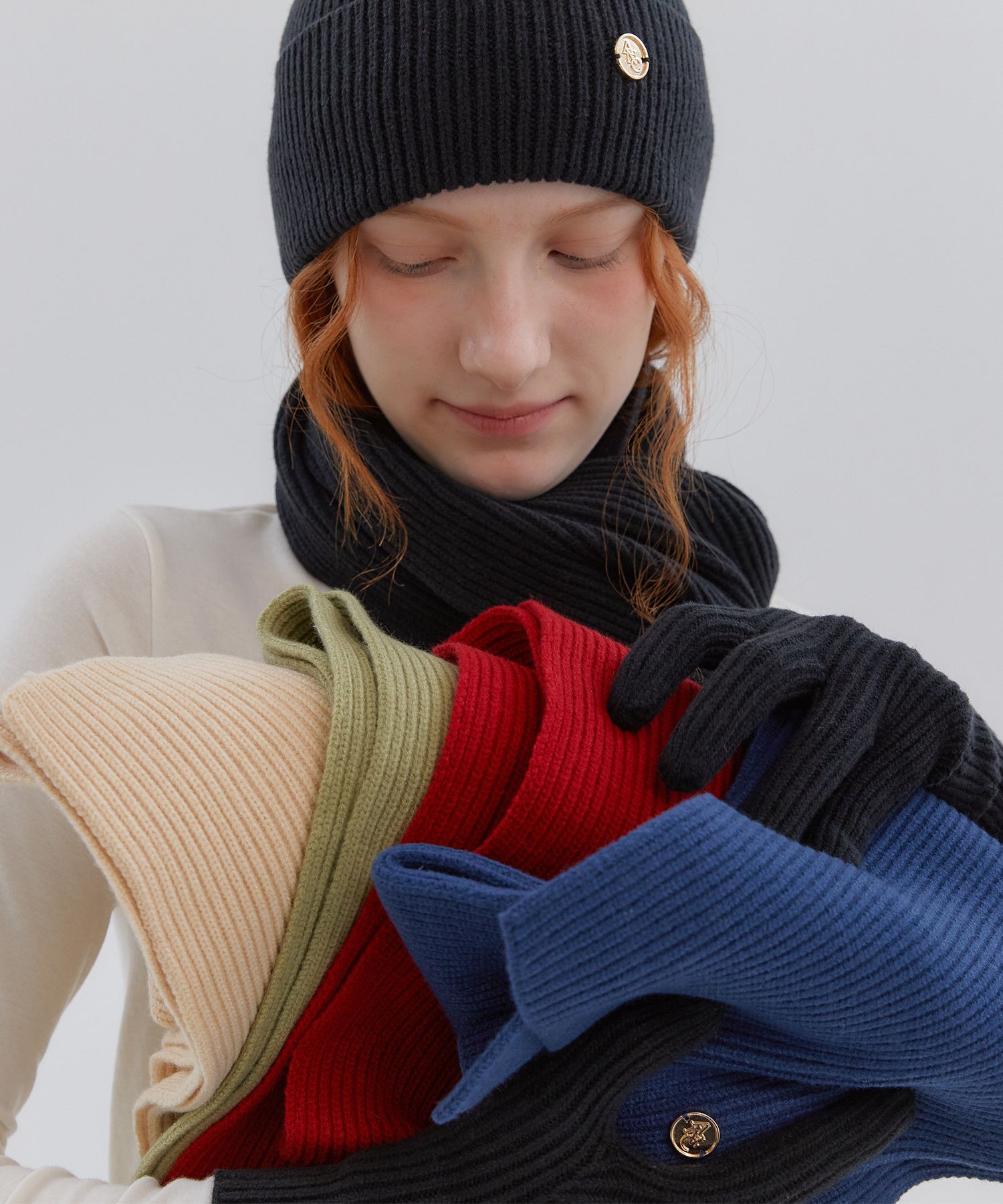●ANOETIC● ANC BEANIE MUFFLER GLOVES SETBLACK m1037_11406 MUSINSA | ANOETIC ANC BEANIE & MUFFLER & GLOVES SET_BLACK