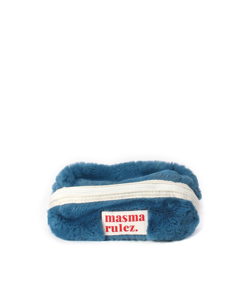 180도 Hapoom cosmetic pouch _ Bodry 피코크블루