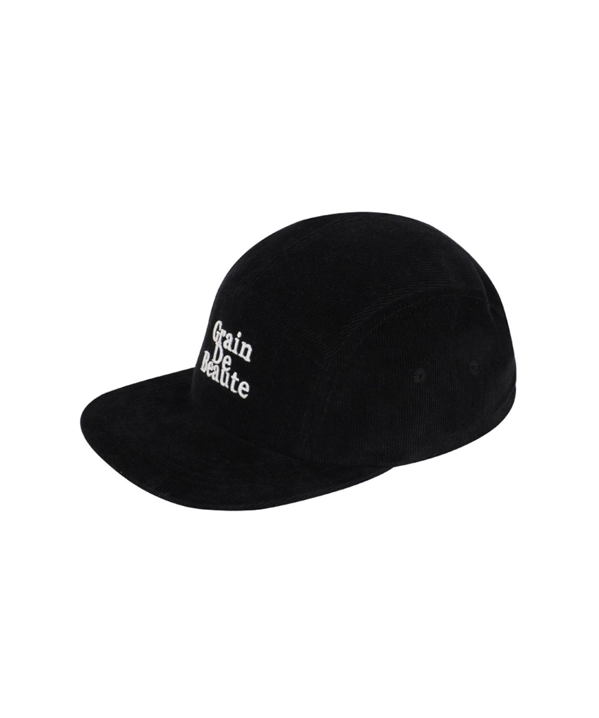 그랭드보떼(GRAIN DE BEAUTE) CORDUROY CAMP CAP [BLACK]