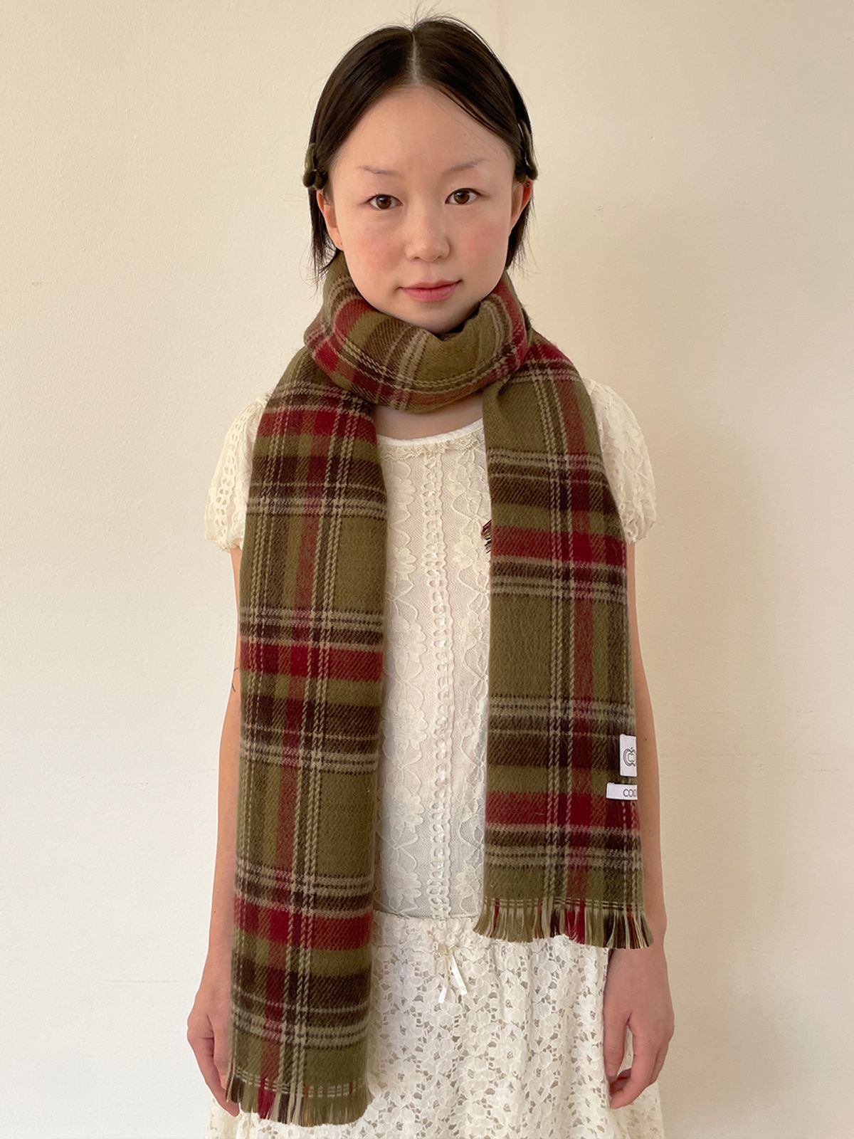 콜로신스(COLOCYNTH) [5차 재입고] Coco Reversible Muffler Khaki