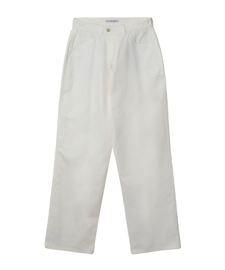 Round Flap Drape Chino_Ivory