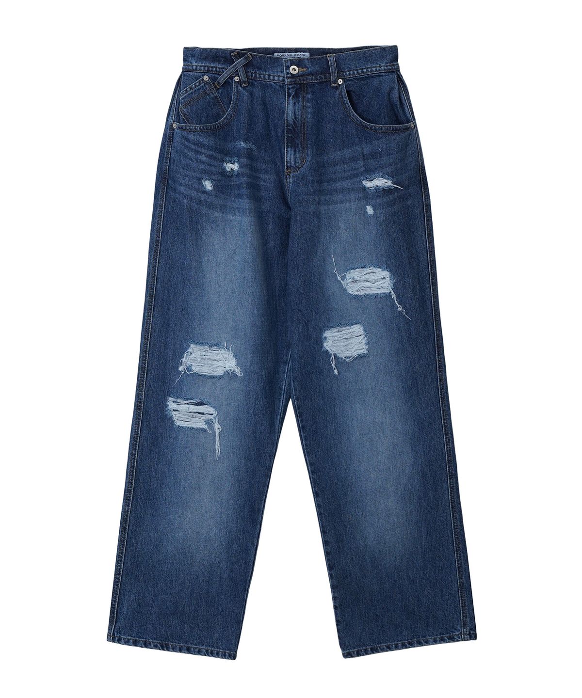 에프디알(FDR) Destroyed 3XL Hype Jean_Medium Blue