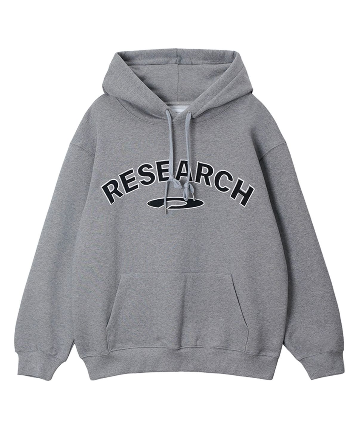 에프디알(FDR) Felt Double Applique Hood_Melange Grey