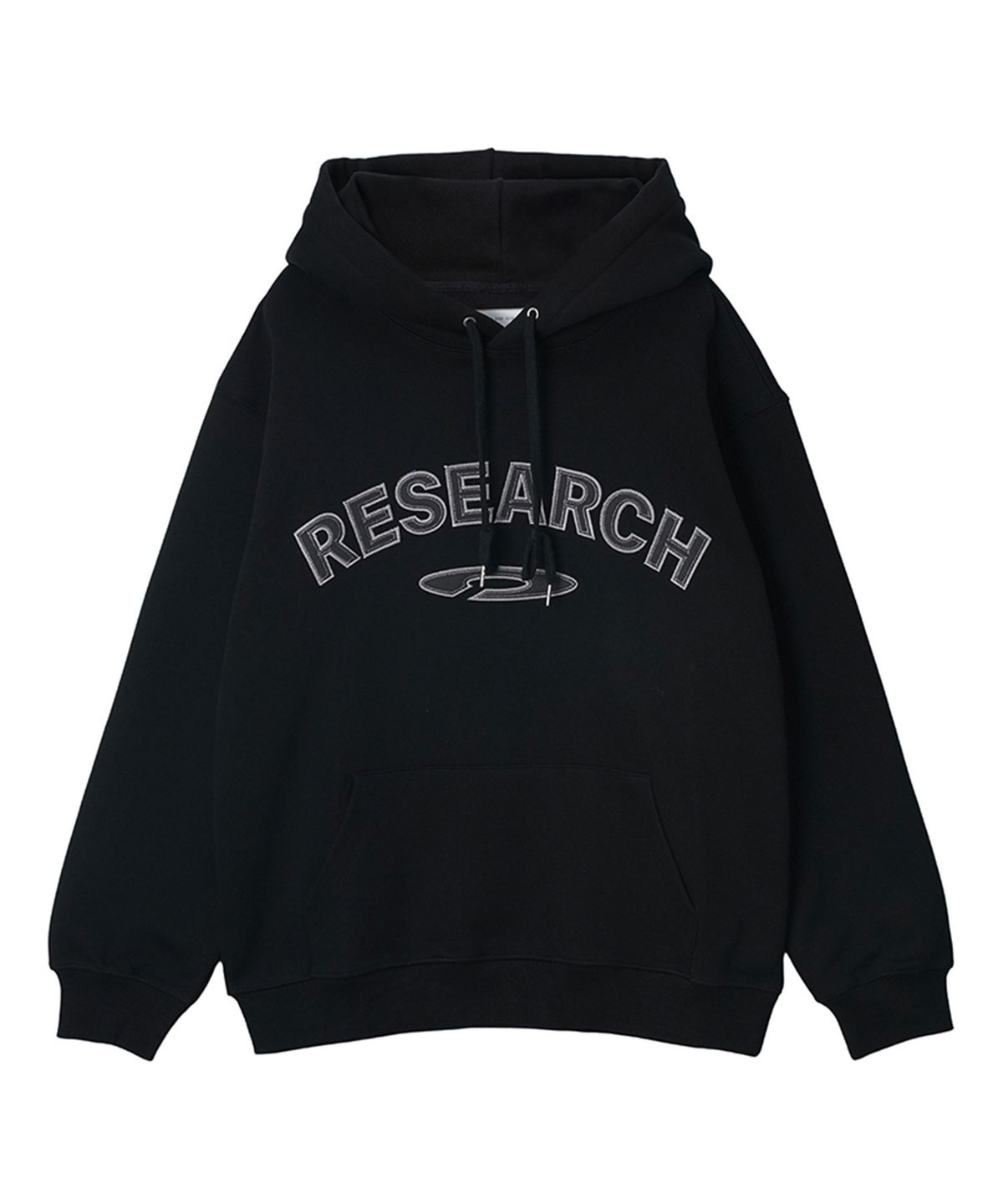 에프디알(FDR) Felt Double Applique Hood_Black