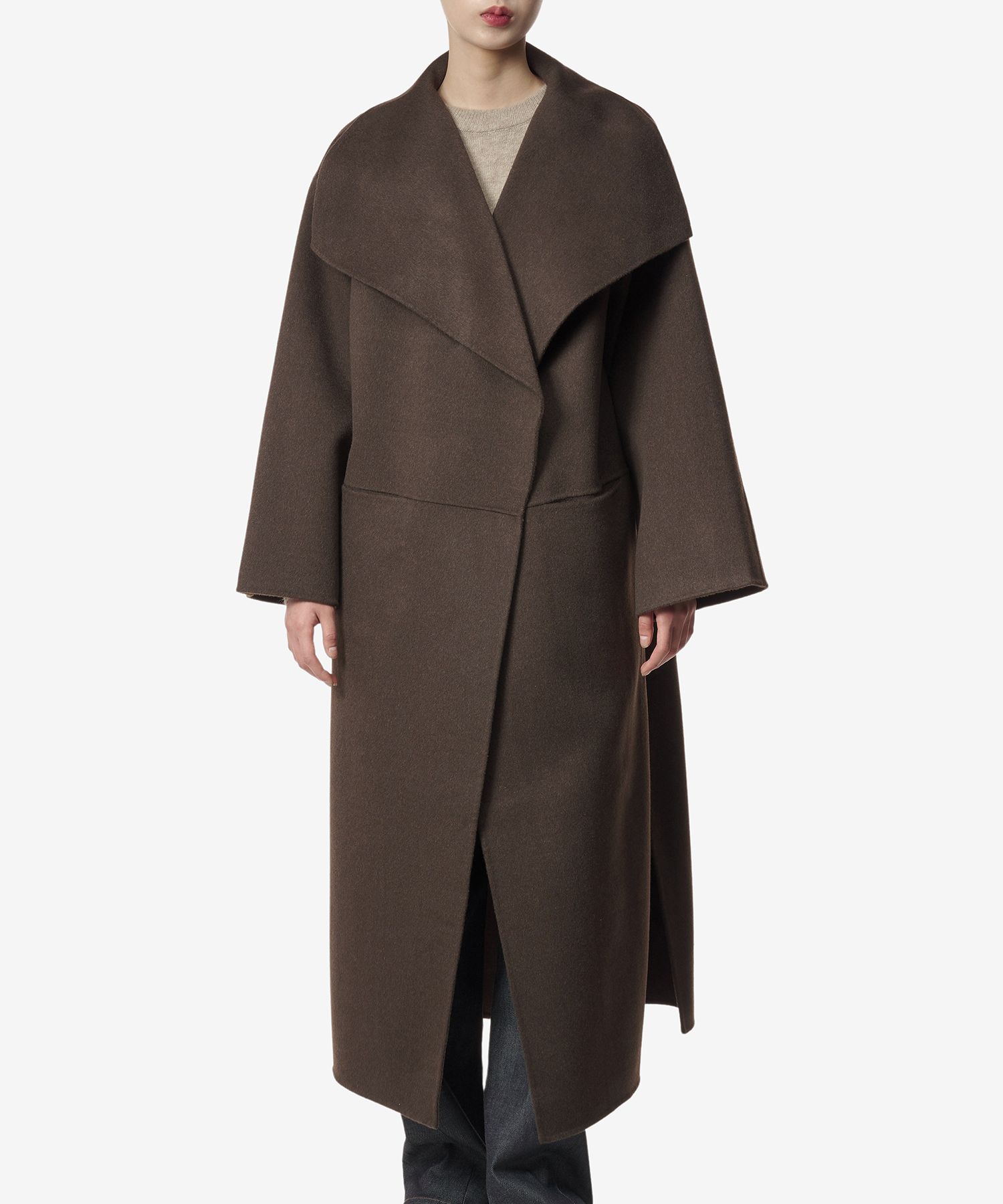 【関税込み】TOTEME トープ シグネチャ ウール カシミヤ コート TOTEMEシグネチャーウールとカシミアのコート