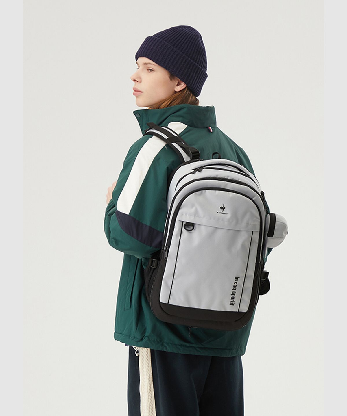 르꼬끄(LECOQ) ATOZ 3.0 백팩 29L 그레이(QP123ABP13)