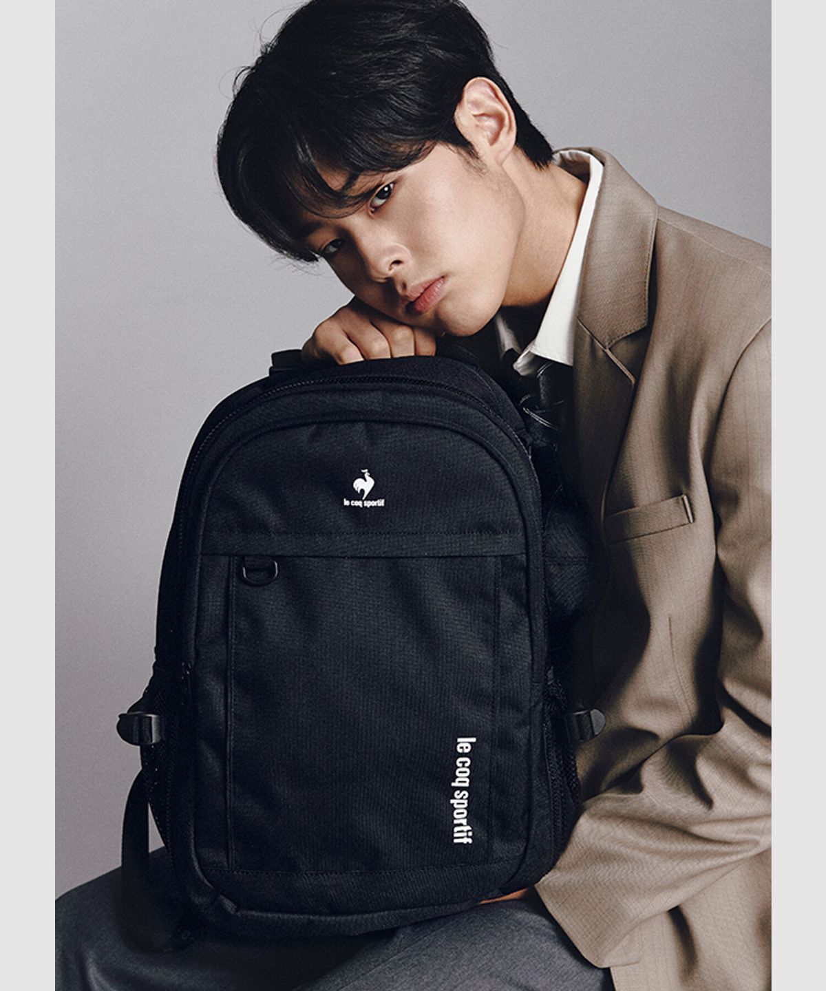 르꼬끄(LECOQ) ATOZ 3.0 백팩 29L 블랙(QP123ABP13)