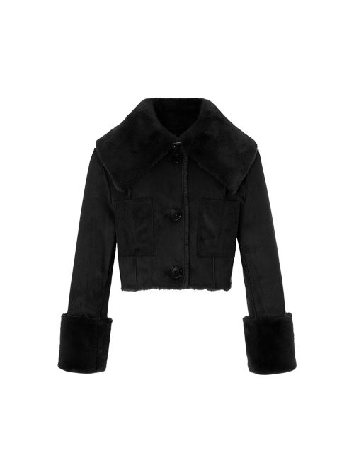 MUSINSA | NOT YOUR ROSE Reversible Sailor Mustang (Black)