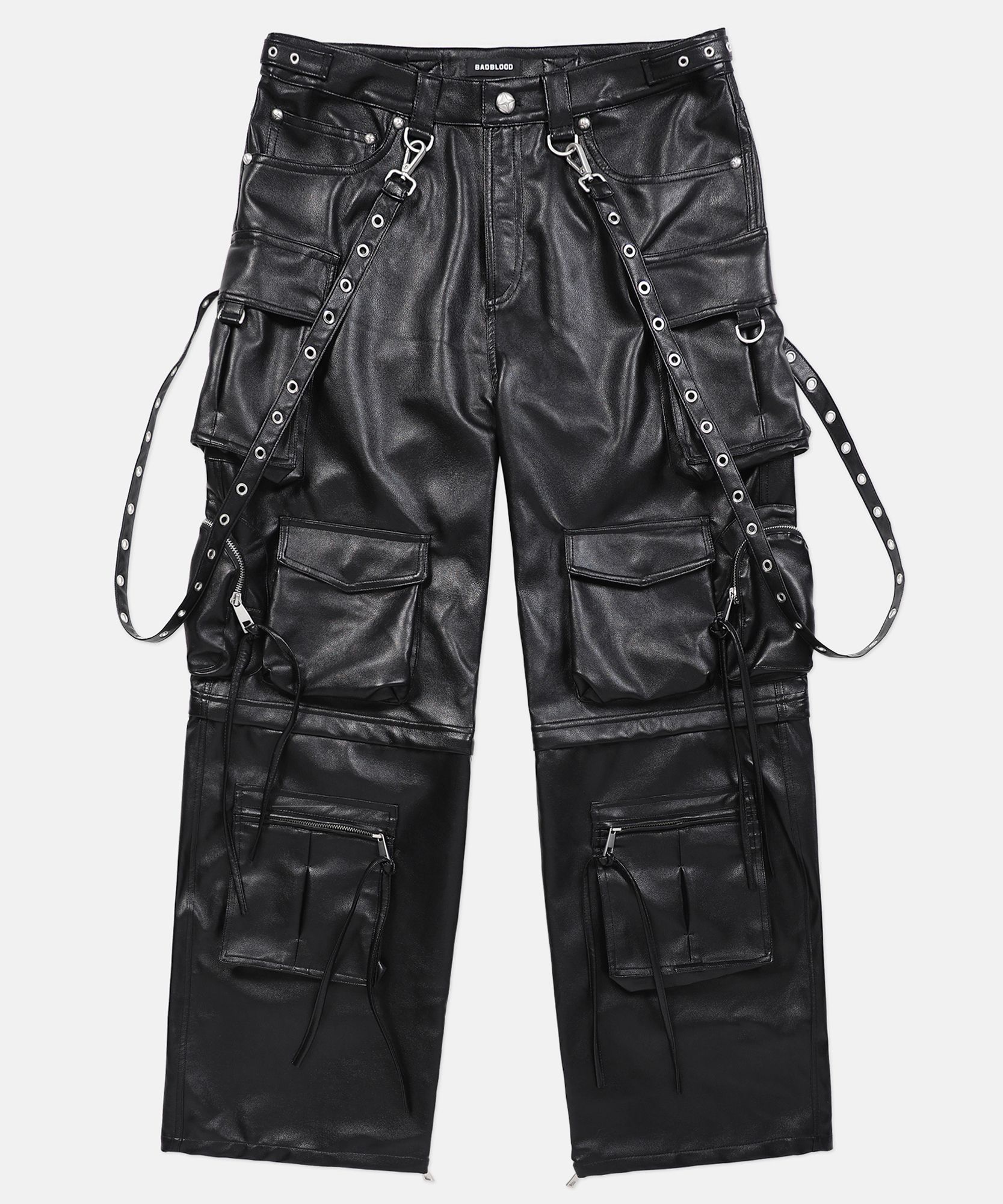 最終価格BADBLOOD パンツ 韓国 MUSINSA公式 | BADBLOOD Bonnie Leather Convertible Cargo