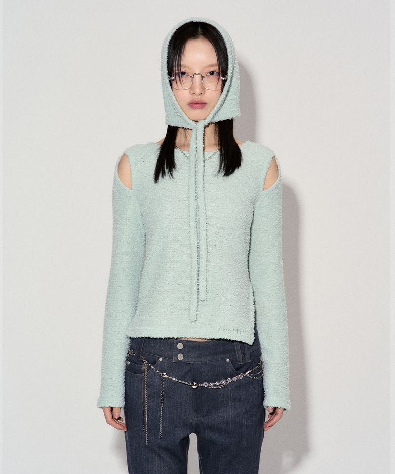 SADIE SUPPLE BALACLAVA TOP_MINT